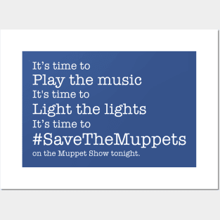 Save The Muppets Posters and Art